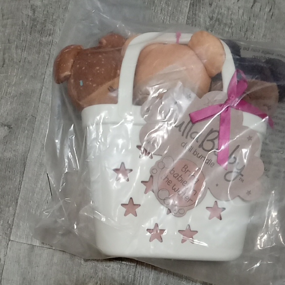 White and Pink Baby Gift Set